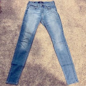 Hollister Super Skinny Light Medium Wash Jeans
